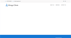 Desktop Screenshot of miragechem.lt