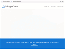 Tablet Screenshot of miragechem.lt